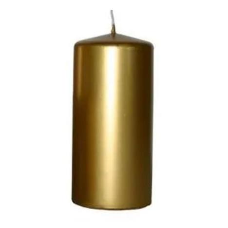 Bolsius Gold Pillar Candle 15cm x 7cm  £8.99