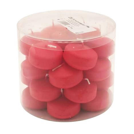 Bolsius Red Floating Candles (Pack of 28)  £21.14