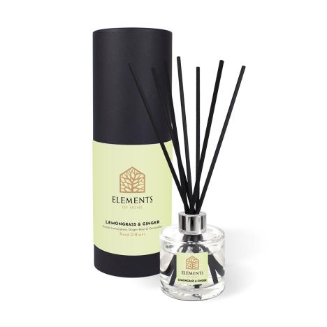 Elements of Home Lemongrass & Ginger Reed Diffuser - 100ml  £11.99