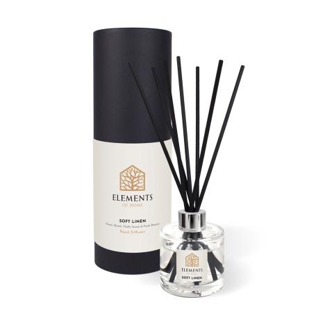 Elements of Home Soft Linen Reed Diffuser - 100ml  £17.99