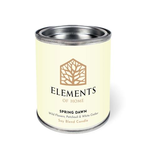 Elements of Home Spring Dawn Tin Candle  £8.99