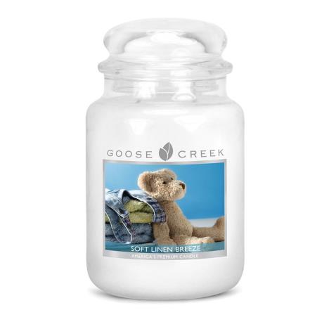 Goose Creek Soft Linen Breeze Goose Large Jar Candle  £17.99
