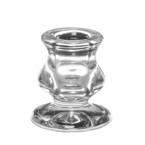 Battersea Glass Tapered Dinner Candle Holder  £2.42