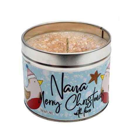 Best Kept Secrets Nana Merry Christmas Tin Candle  £8.99