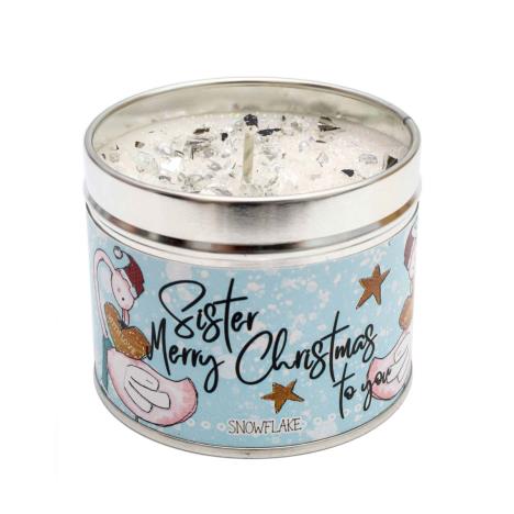 Best Kept Secrets Sister Merry Christmas Tin Candle  £8.99