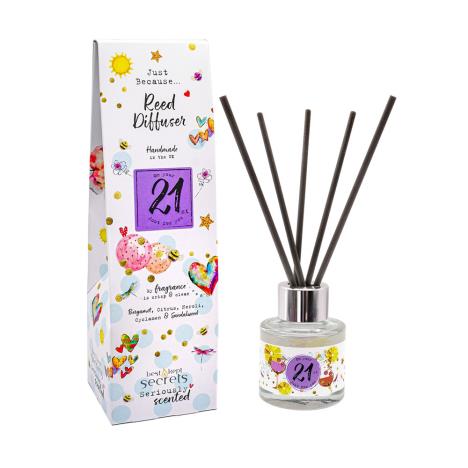 Best Kept Secrets 21st Birthday Sparkly Reed Diffuser - 50ml  £8.99