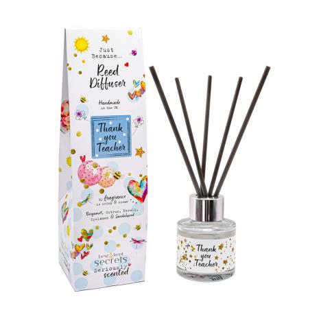 Best Kept Secrets Thank You Teacher Sparkly Reed Diffuser - 50ml  £8.99