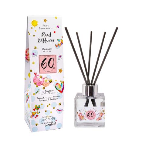 Best Kept Secrets 60th Birthday Sparkly Reed Diffuser - 100ml  £13.49