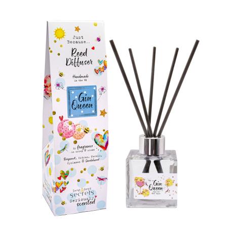 Best Kept Secrets Gin Queen Sparkly Reed Diffuser - 100ml  £13.49