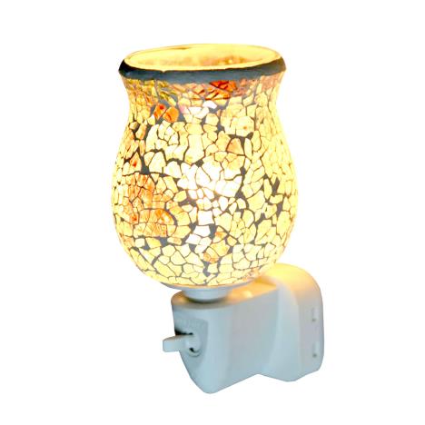 Sense Aroma Autumn Crackle Tulip Mosaic Plug In Wax Melt Warmer  £13.04