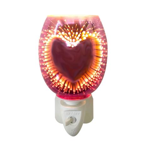 Sense Aroma Heart 3D Plug In Wax Melt Warmer  £13.04