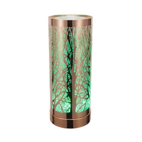 Sense Aroma Colour Changing Rose Gold Tree Electric Wax Melt Warmer  £26.99