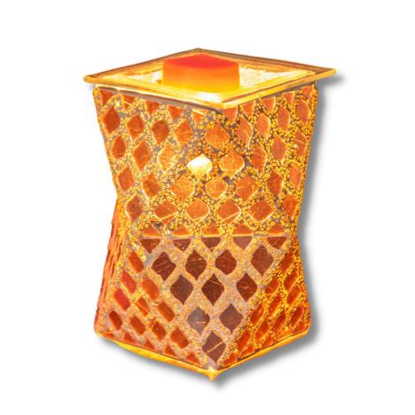 Sense Aroma Rose Gold Moroccan Geometric Electric Wax Melt Warmer  £35.09