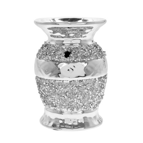 Desire Aroma Silver Sparkle Wax Melt Warmer  £5.19