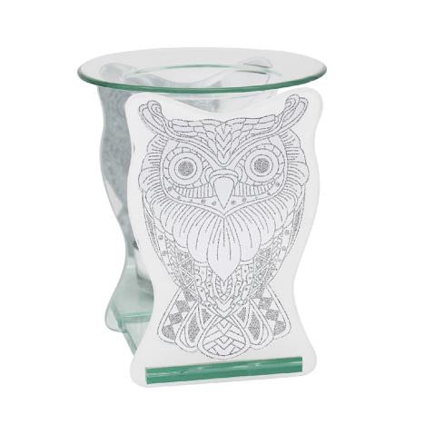 Desire Aroma Owl Glass Wax Melt Warmer  £5.39