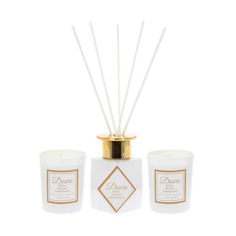 Desire Aroma White Birch & Sandalwood Diffuser & Candle Gift Set  £8.79