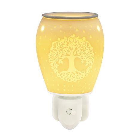 Desire Aroma Tree Of Life Ceramic Plug In Wax Melt Warmer  £11.19