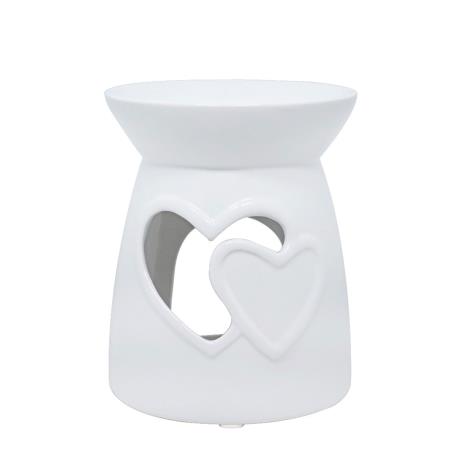 Desire Aroma White Hearts Wax Melt Warmer  £3.59