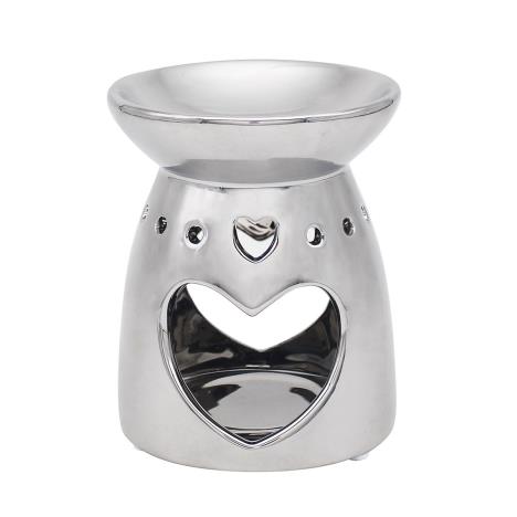 Desire Silver Heart Wax Melt Warmer