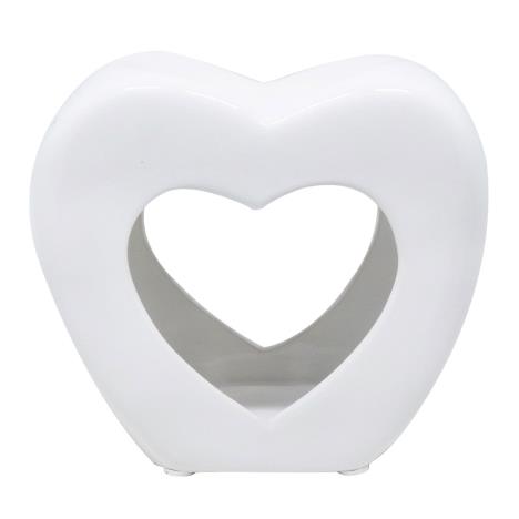 Desire White Heart Wax Melt Warmer  £4.19