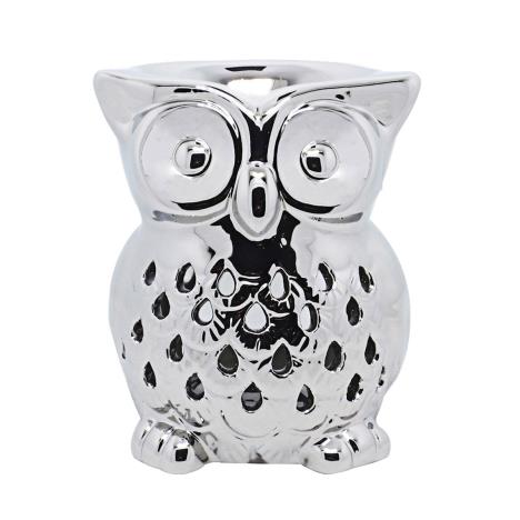 Desire Silver Owl Wax Melt Warmer  £4.79