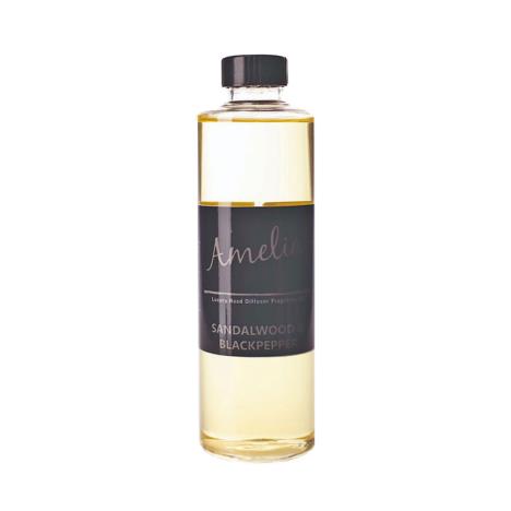 Amelia Sandalwood & Black Pepper Reed Diffuser Refill 250ml  £12.59