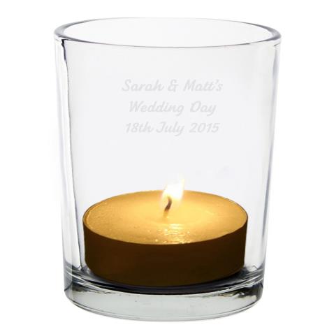 Personalised Votive Candle Holder  £6.29