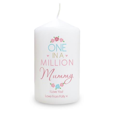 Personalised One in a Million Pillar Candle  £8.99