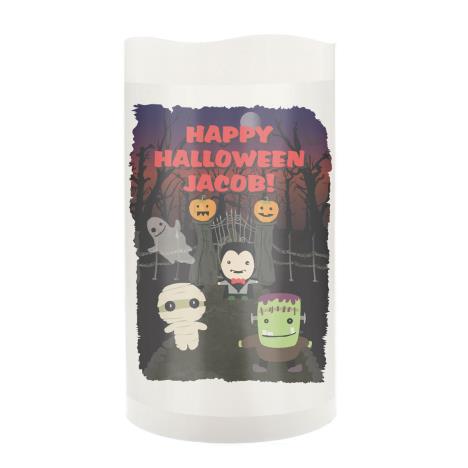 Personalised Halloween LED Candle  £13.49