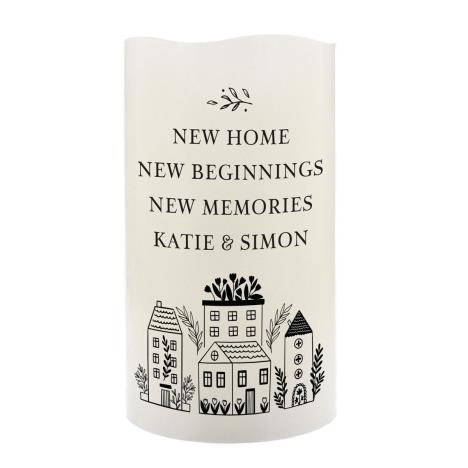 Personalised Home LED Candle  £13.49