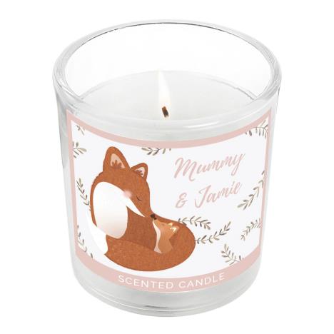 Personalised Fox Cub Scented Jar Candle  £8.99