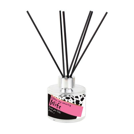 Personalised Pink & Black Reed Diffuser  £13.49