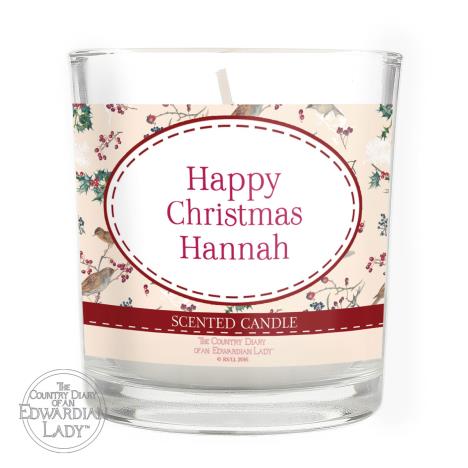 Personalised Country Diary Midwinter Scented Jar Candle  £11.69