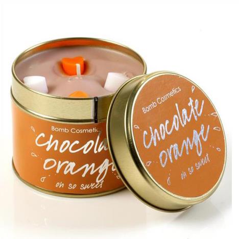 Bomb Cosmetics Chocolate Orange Tin Candle  £8.09