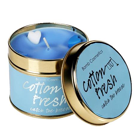 Bomb Cosmetics Cotton Fresh Tin Candle  £8.78