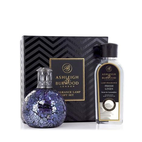 Ashleigh & Burwood All Because Fragrance Lamp & Fresh Linen Gift Set  £35.55