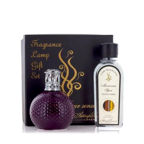 Ashleigh & Burwood Damson in Distress Fragrance Lamp & Moroccan Spice Gift Set  £35.55