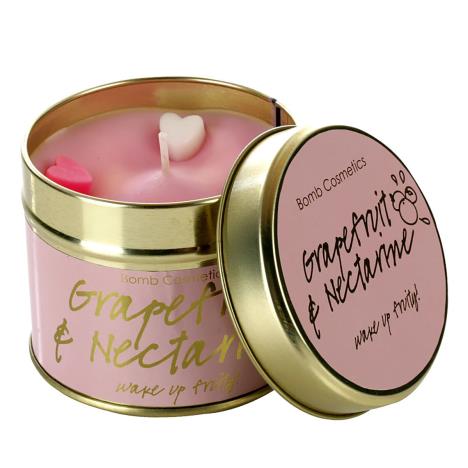 Bomb Cosmetics Grapefruit & Nectarine Tin Candle  £8.78