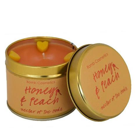 Bomb Cosmetics Honey & Peach Tin Candle  £8.78