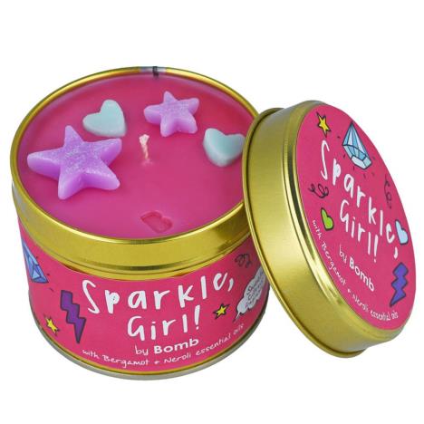 Bomb Cosmetics Sparkle Girl Tin Candle  £8.99