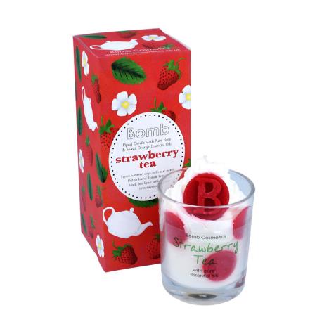 Bomb Cosmetics Strawberry Tea Piped Candle  £10.34