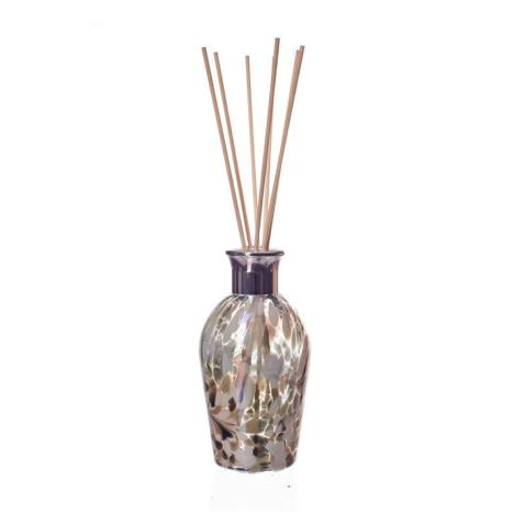 Amelia Art Glass Grey & White Iridescence Dome Reed Diffuser  £15.74