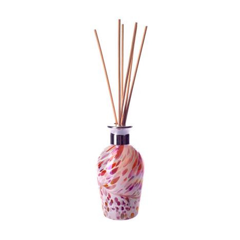 Amelia Art Glass Pink, Peach & White Iridescence Dome Reed Diffuser  £15.74