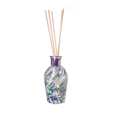 Amelia Art Glass Turquoise & White Iridescence Dome Reed Diffuser  £15.74