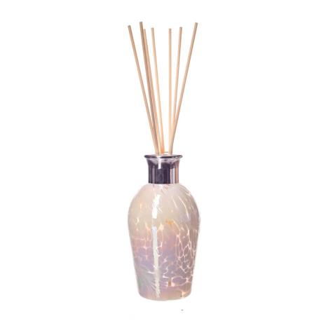 Amelia Art Glass White Iridescence Dome Reed Diffuser  £15.74