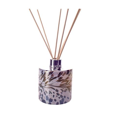 Amelia Art Glass Black, Grey & White Iridescence Cylinder Reed Diffuser  £14.84