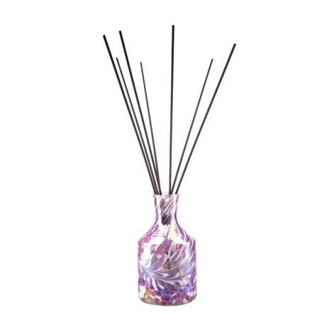 Amelia Art Glass Violet & White Apothecary Reed Diffuser  £16.19