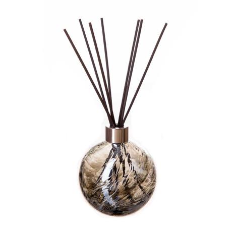 Amelia Art Glass Grey Iridescence Sphere Reed Diffuser  £15.74