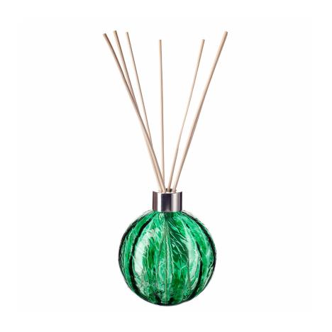 Amelia Art Glass Green Sphere Optic Reed Diffuser (Natural)  £15.74