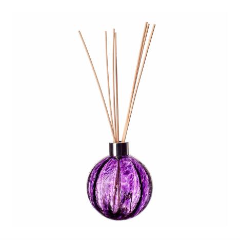 Amelia Art Glass Violet Iris Sphere Optic Reed Diffuser (Natural)  £15.74